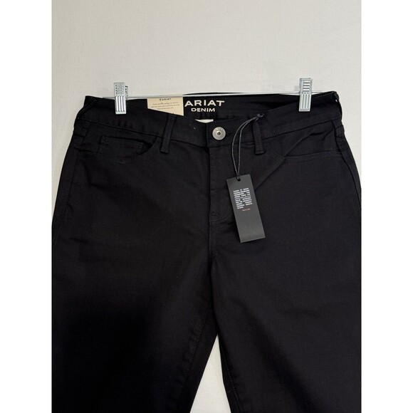 Ariat Women's Size 31R Forever Black Denim Perfect Rise Skinny Jean NEW - Picture 3 of 5